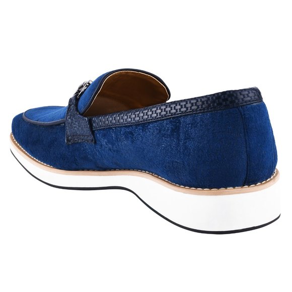LIBERTYZENO Mens Manmade Leather Loafers and Slip On Shoes - Picture 3 of 7